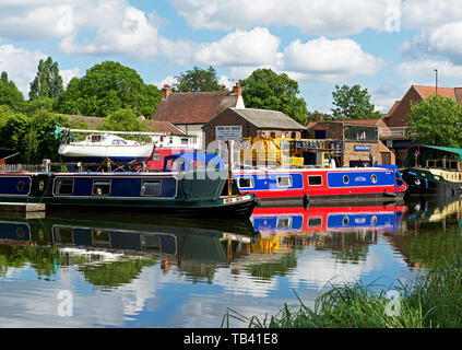 The Stainforth & Keadby Canal, at Thorne, South Yorkshire, England UK Stock Photo