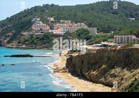 Platja des Figueral in Ibiza Stock Photo