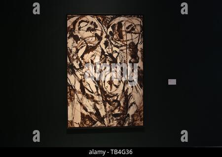 LIVING COLOUR LEE KRASNER BARBICAN ARTS CENTRE 30 MAY - 1 SEPTEMBER 2019 Stock Photo