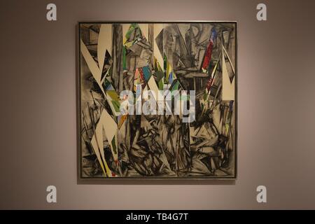 LIVING COLOUR LEE KRASNER BARBICAN ARTS CENTRE 30 MAY - 1 SEPTEMBER 2019 Stock Photo