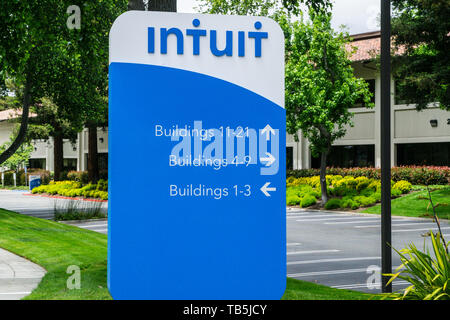Intuit Inc. Mountain View, Silicon Valley California USA Stock Photo