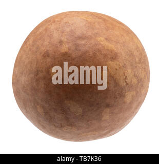 macadam nut isolated on a white background. Stock Photo