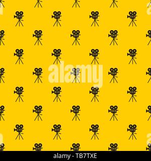 Camcorder pattern vector Stock Vector