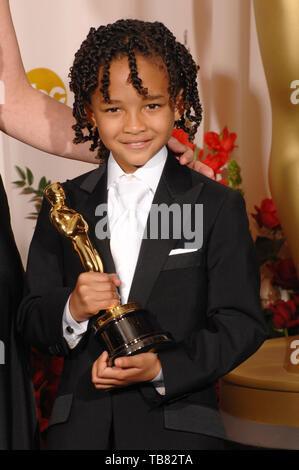 LOS ANGELES, CA. February 25, 2007: Jaden Christopher Syre Smith at the 79th Annual Academy Awards at the Kodak Theatre, Hollywood. Stock Photo