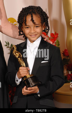 LOS ANGELES, CA. February 25, 2007: Jaden Christopher Syre Smith at the 79th Annual Academy Awards at the Kodak Theatre, Hollywood. Stock Photo