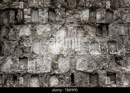 White brick wall, perfect as a background, square photograph Stock Photo