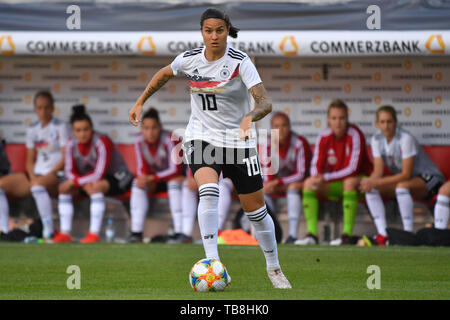 Dzsenifer MAROZSAN (GER), Action, Single Action, Frame, Cut Out, Full Body, Whole Figure. Football, Women Laender match: Germany - Chile 2-0, on 30.05.2019 Continental Arena Regensburg. | usage worldwide Stock Photo