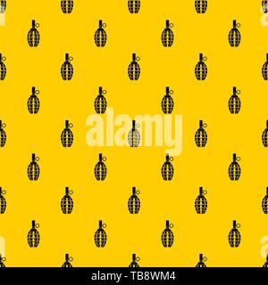 Grenade pattern vector Stock Vector