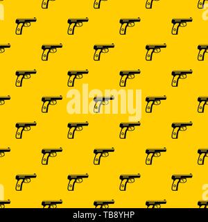 Gun pattern vector Stock Vector