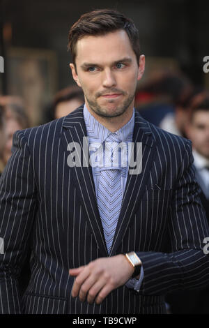 UK premiere of Tolkien held at the Curzon - Arrivals  Featuring: Nicholas Hoult Where: London, United Kingdom When: 29 Apr 2019 Credit: Lia Toby/WENN.com Stock Photo