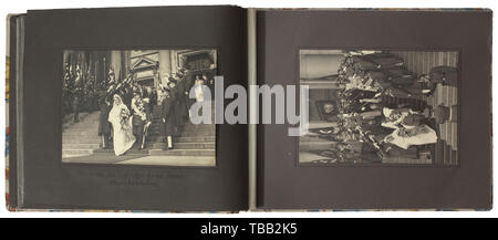 Hermann Göring - Emmy Sonnemann - a wedding photo album from the possesions of Ernst Udet 30 large-format phot 20th century, Editorial-Use-Only Stock Photo