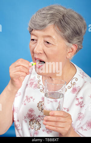 All kinds of ailments of the elderly. Stock Photo