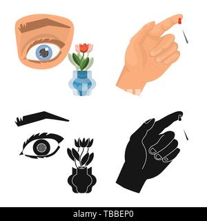 eye,analysis,poor,blood,eyesight,finger,blindness,sugar,cornea,glucose,injury,high,problems,insulin,blind,test,vision,measuring,flower,diet,treatment,healthcare,medicine,mellitus,diabetes,health,symptom,disease,set,vector,icon,illustration,isolated,collection,design,element,graphic,sign, Vector Vectors , Stock Vector