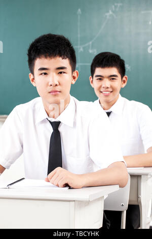 Learning time for high school students Stock Photo