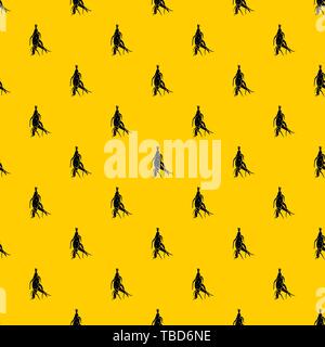 Ginseng panax root pattern vector Stock Vector