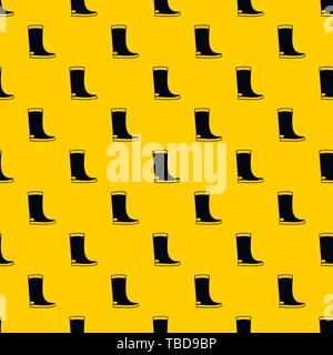 Rubber boots pattern vector Stock Vector