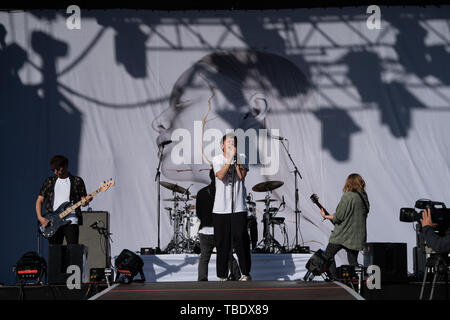 UK. 31st May, 2019. London, UK. Friday, 31 May, 2019, performing on stage at the All Points East Festival, Credit: Roger Garfield/Alamy Live News Stock Photo