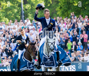 Hamburg Germany. 01st June 2019. Equestrian Sport Jumping