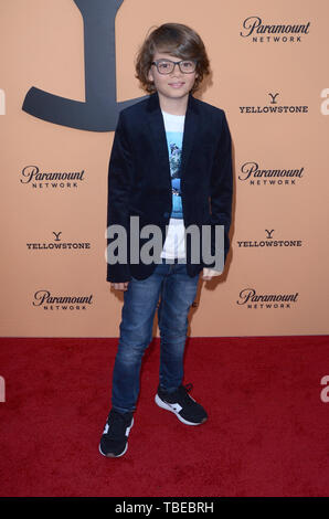 May 30, 2019 - Los Angeles, CA, USA - LOS ANGELES - MAY 30:  Brecken Merrill at the ''Yellowstone'' Season 2 Premiere Party at the Lombardi House on May 30, 2019 in Los Angeles, CA (Credit Image: © Kay Blake/ZUMA Wire) Stock Photo