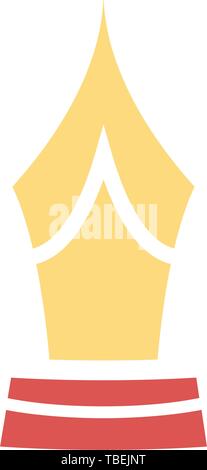 Fountain pen nib icon symbol - Flat style vector Stock Vector