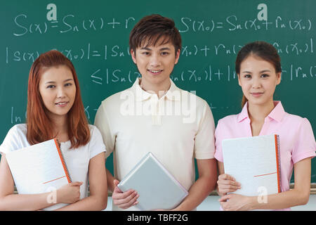 College students' study during class Stock Photo