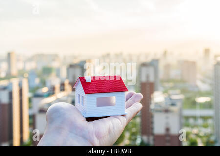 Buy a house concept picture Stock Photo