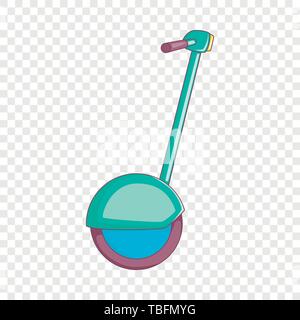 Segway icon, cartoon style Stock Vector
