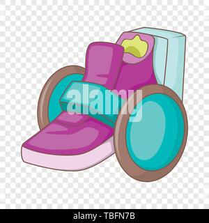 Unicycle icon, cartoon style Stock Vector