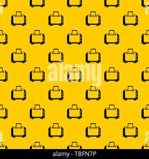 Toaster pattern vector Stock Vector