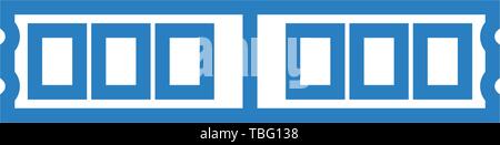 Laptop - Desktop Ram Icon vector Stock Vector