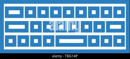 Computer Keyboard sign icon - vector Stock Vector