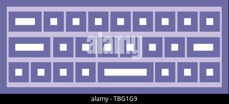 Computer Keyboard sign icon - vector Stock Vector
