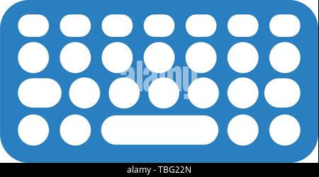 Computer Keyboard sign icon - vector Stock Vector