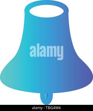 School bell icon vector - Bell sign Stock Vector