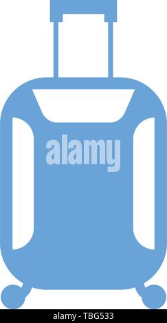Travel bag icon - luggage bag vector Stock Vector