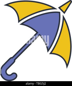 Umbrella Icon Vector - sign Stock Vector