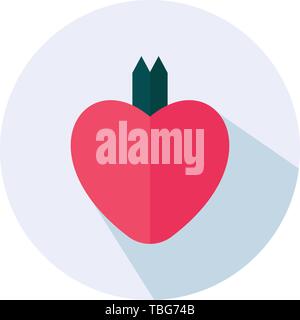 Perfume icon in flat style - perfume sign vector Stock Vector