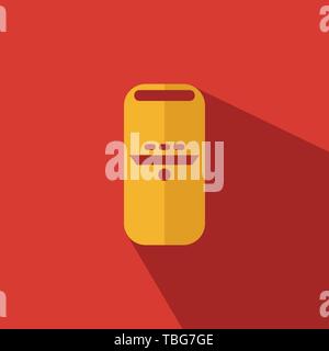 Computer case flat icon - Computer Cpu vector Stock Vector