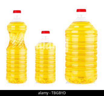 Download Sunflower Oil In A Plastic Bottles On Yellow Background Stock Photo Alamy Yellowimages Mockups