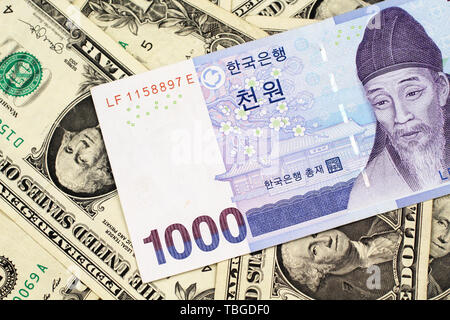 10000 korean dollar to usd