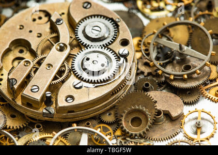 pocket watch gears