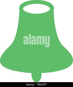 School bell icon vector - Bell sign Stock Vector