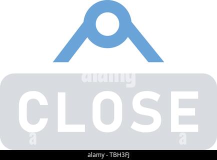 Close Icon - Close sign vector on a white background Stock Vector