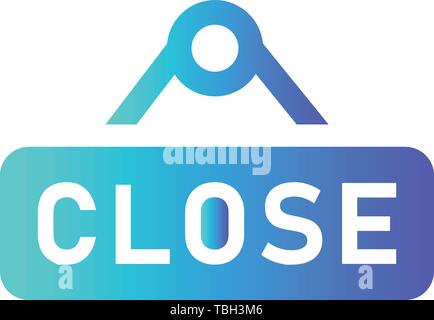 Close Icon - close sign vector on a white background Stock Vector