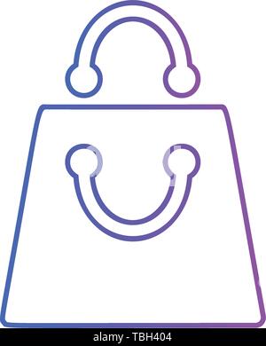 Shopping bag icon - bag sign vector Stock Vector