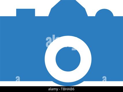 Pocket digital camera icon - vector Stock Vector