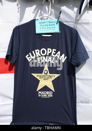 tottenham champions league final merchandise