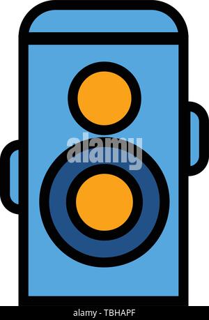 camera icon vector - camera sign Stock Vector