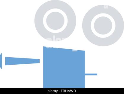 Video camera icon vector Stock Vector