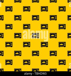 Microwave pattern vector Stock Vector